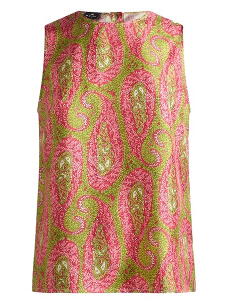  Etro Etro Paisley Foliage Pattern Top 