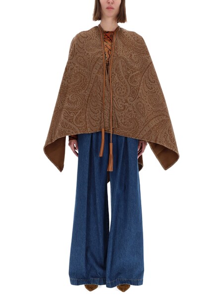  Etro Etro Wool And Cashmere Cape 