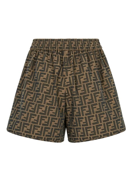  Fendi Fendi Canvas Shorts 