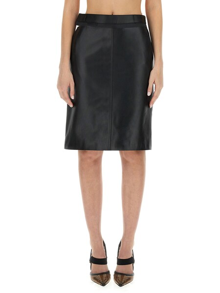  Fendi Fendi Leather Skirt 