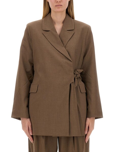  Ganni Ganni Asymmetrical Blazer 