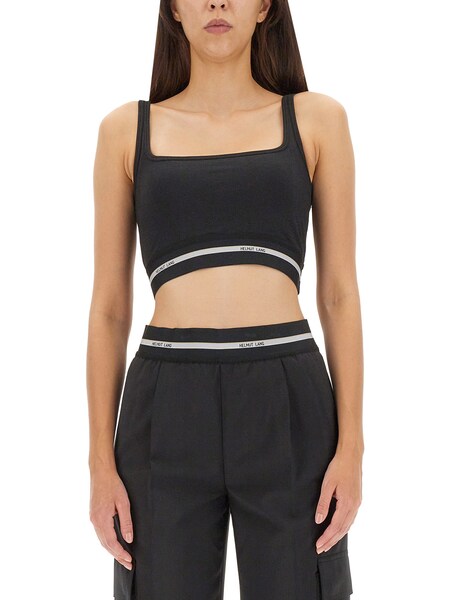  Helmut Lang Helmut Lang Crop Top With Logo 