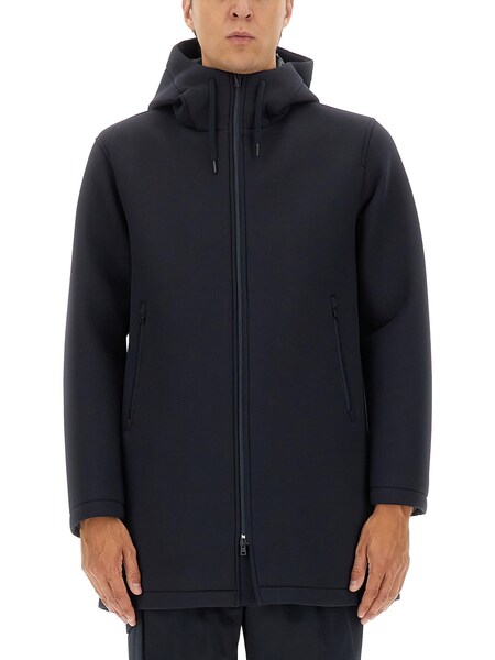  Herno Herno Long Parka In Three Layers scuba 