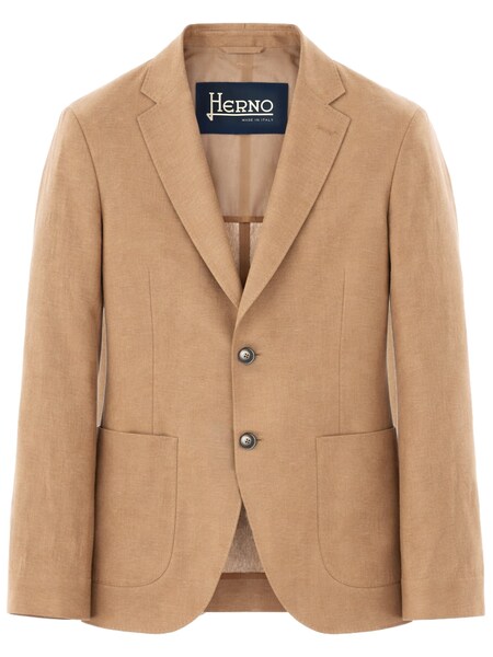  Herno Herno Single Breasted Linen Jacket 