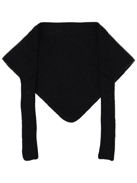  Jacquemus Jacquemus Grosgrain Logo Shawl 