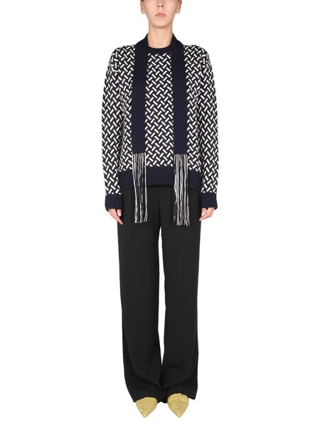  Jil Sander Jil Sander Jacquard Sweater 