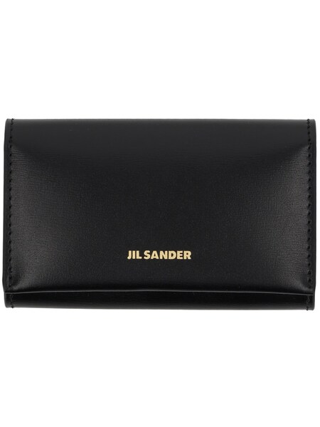  Jil Sander Jil Sander Leather Keychain Clutch Bag 