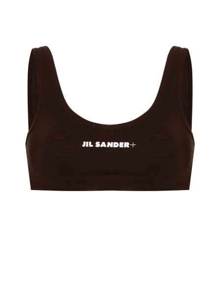  Jil Sander Jil Sander Logo Bikini Top 