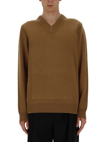  Jil Sander Jil Sander V Neck Sweater 