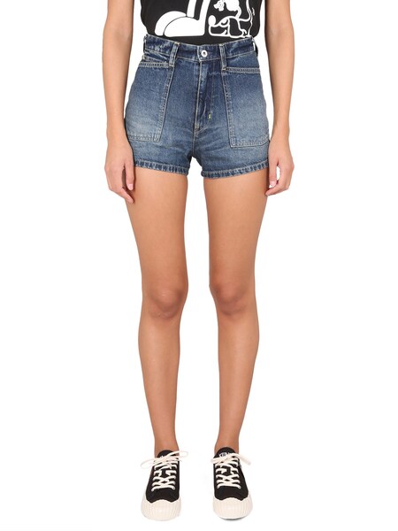  Kenzo Kenzo Short In Denim 