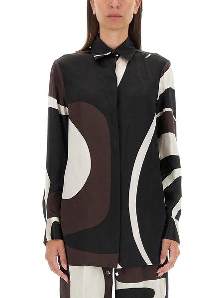  Kiton Kiton Printed Shirt 