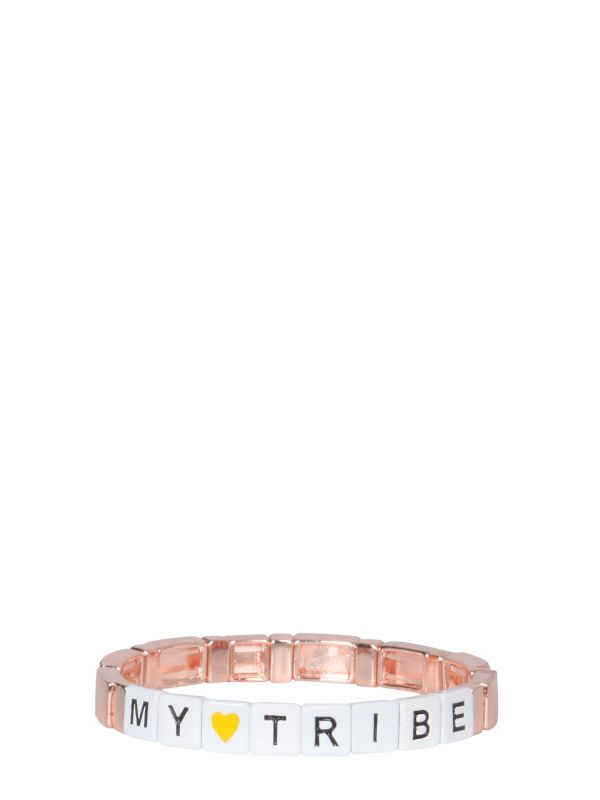  Label K Label K Elastic Bracelet With Block 