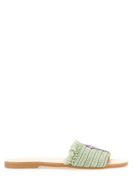  Manebi Manebi Sandal With Logo 