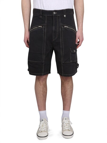  Marant Marant Peio Denim Bermuda Shorts 