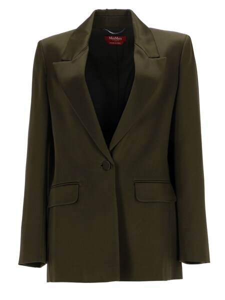  Max Mara Max Mara Blazer In Envers Satin 