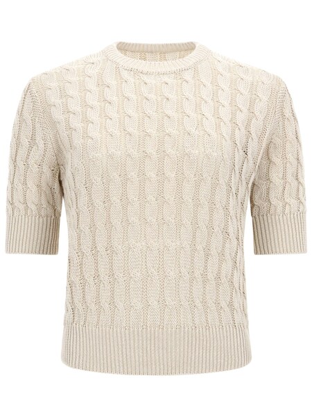  Max Mara Max Mara Braided Linen Knit 