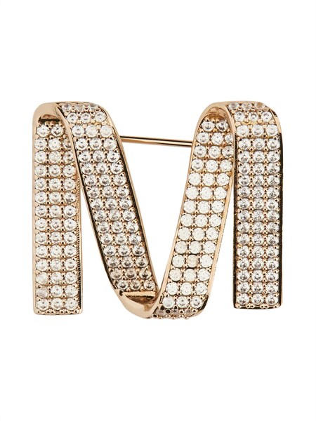  Max Mara Max Mara Brooch With Logo 
