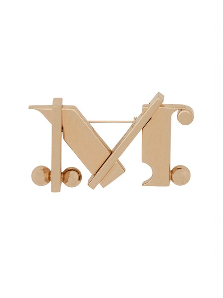  Max Mara Max Mara Monogram Brooch 