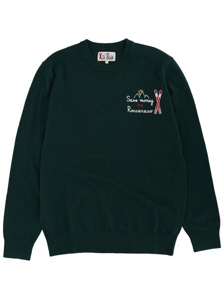  Mc2 Saint Barth Mc2 Saint Barth Sweater With Embroidery 