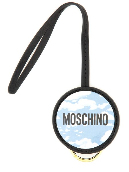  Moschino Moschino Leather Keychain 