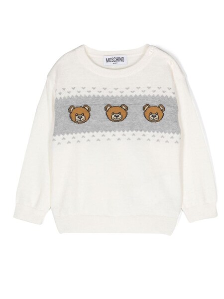  Moschino Moschino teddy Bears Crew Neck Pullover 