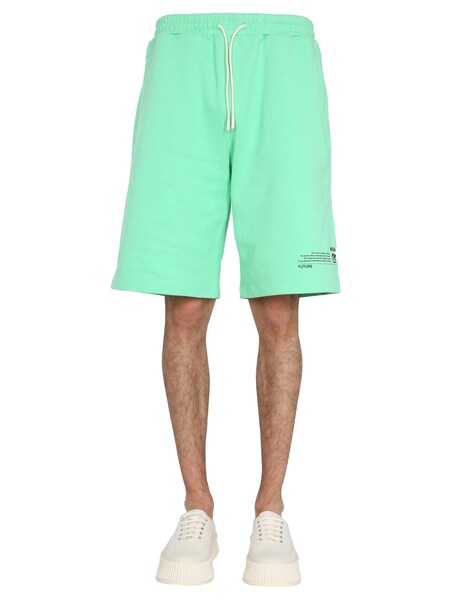  Msgm Msgm Fantastic Green Bermuda 
