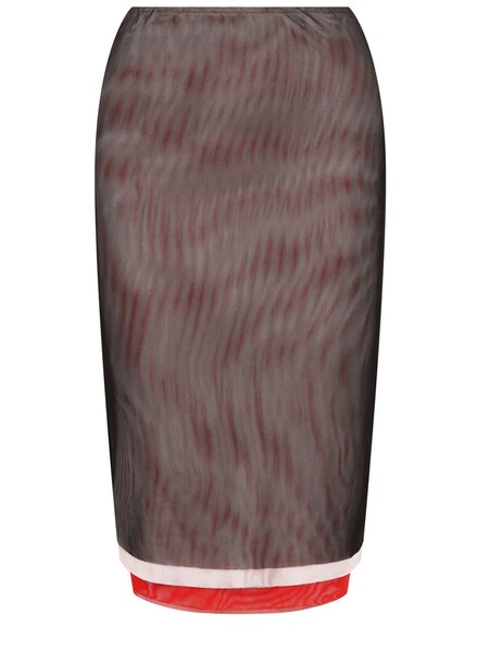  Msgm Msgm Midi Pencil Skirt 