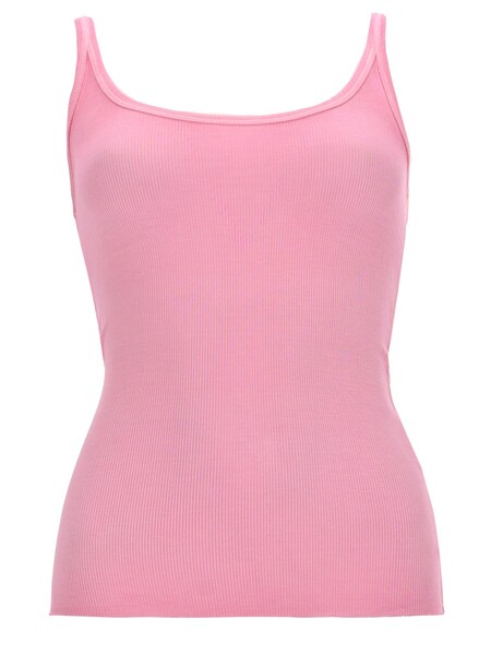  Msgm Msgm Tank Top In Viscosa 