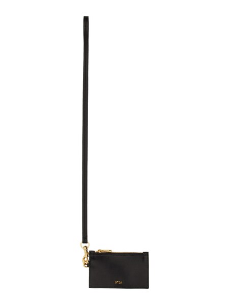  N°21 N°21 Card Holder With Shoulder Strap 