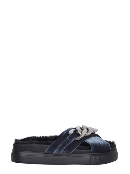  N°21 N°21 Sandals With Oversized Chain 