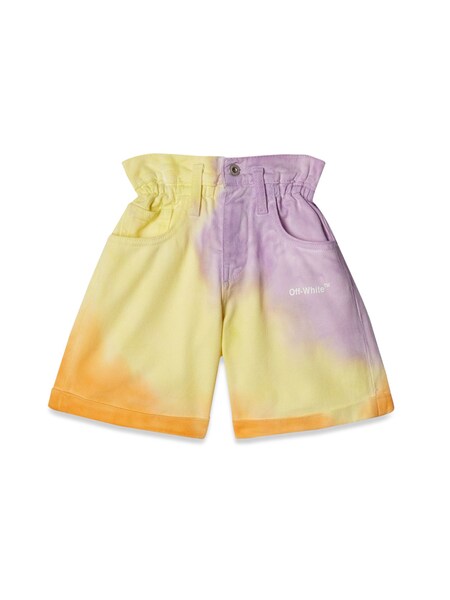  Off-white Off White Helvetica Sprayed Shorts 