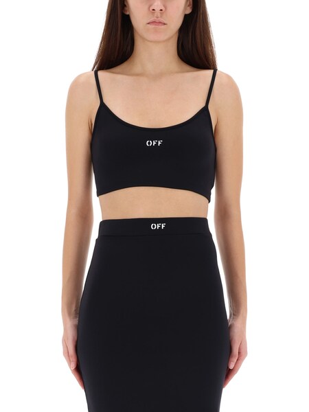  Off-white Off White Top With Thin Straps 
