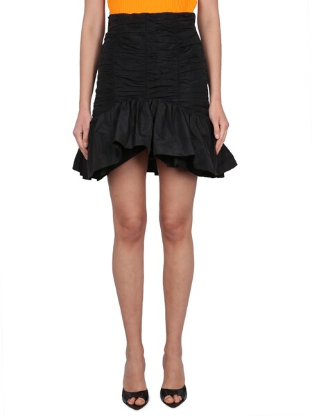  Patou Patou Flounced Mini Skirt 