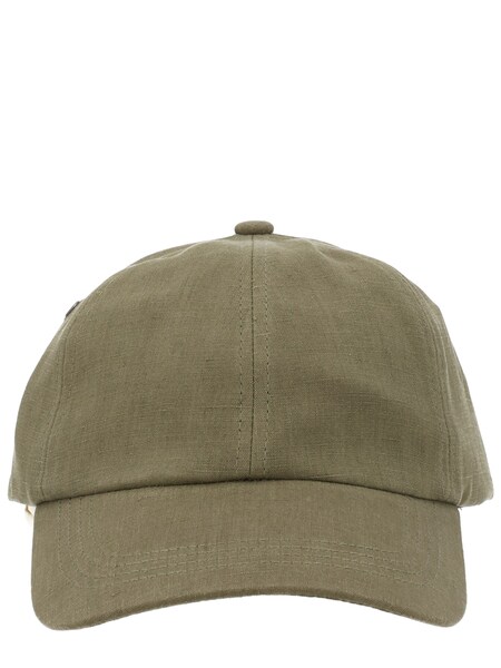  Paul Smith Paul Smith Linen Baseball Cap 
