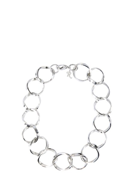  Raf Simons Raf Simons Linked Rings Necklace 