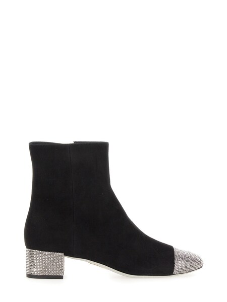  Rene Caovilla Rene Caovilla Boot With Rhinestones 