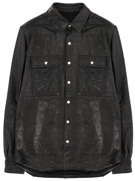  Rick Owens Rick Owens Leather Jacket 