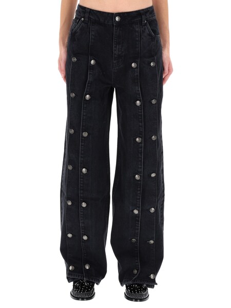  Rotate Birger Christensen Rotate Birger Christensen Jeans With Button Detail 
