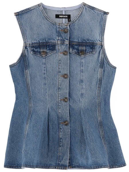  Rotate Rotate Denim Top 