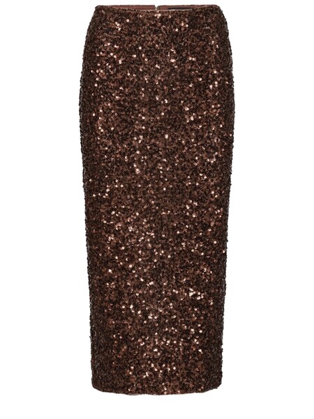 Rotate Rotate Midi Skirt With Sequins 