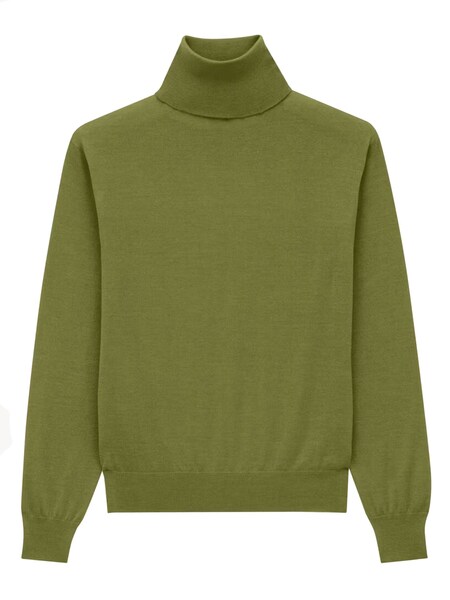  Saint Laurent Saint Laurent Cashmere, Wool And Silk Turtleneck Pullover 