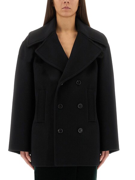  Saint Laurent Saint Laurent Double Breasted Wool Caban 