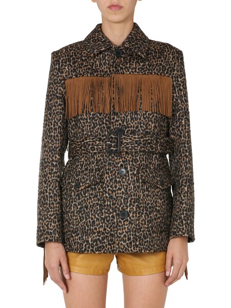  Saint Laurent Saint Laurent Jacket With Fringes 