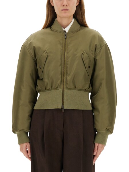  Saint Laurent Saint Laurent Nylon Bomber Jacket 
