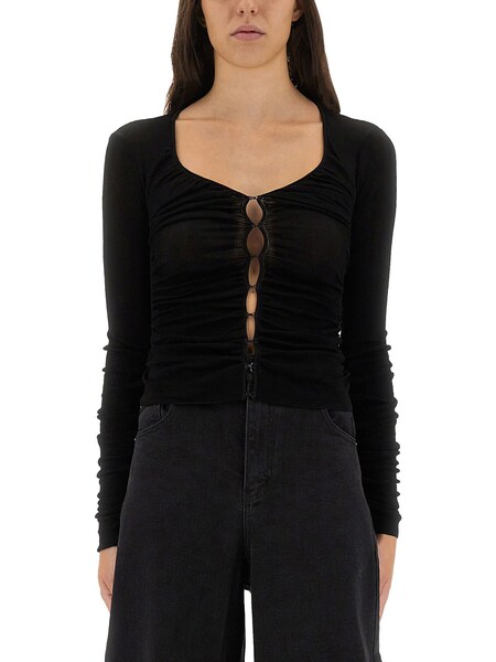  Self-portrait Self Portrait Viscose Knit Top 