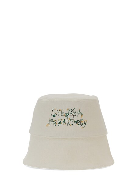  Stella Mccartney Stella Mccartney Bucket Hat With Logo 