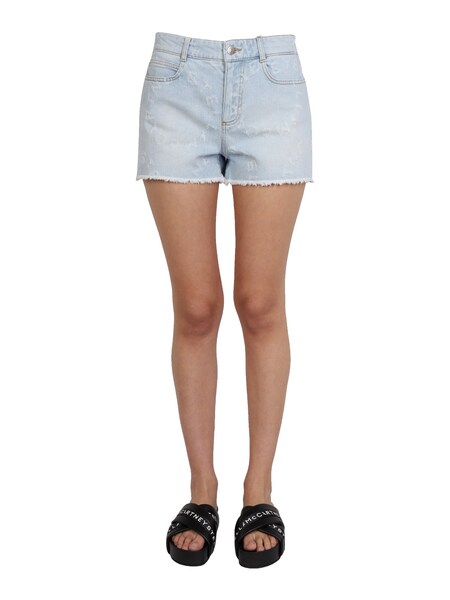  Stella Mccartney Stella Mccartney Denim Shorts 