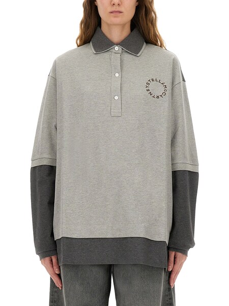  Stella Mccartney Stella Mccartney Oversize Polo. 
