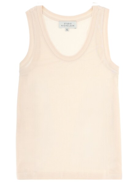  Studio Nicholson Studio Nicholson Tank Top In Lyocell 