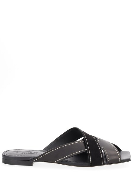  Tod's Tod's Cross Strap Sandal 